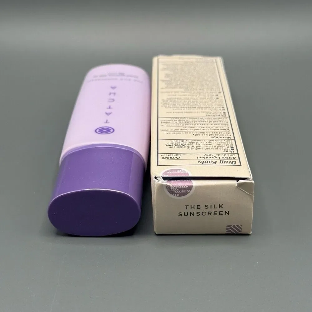 Tatcha The Silk Sunscreen SPF 50 1.7 oz New Box Tall Bottle Skincare Exp 07 2026
